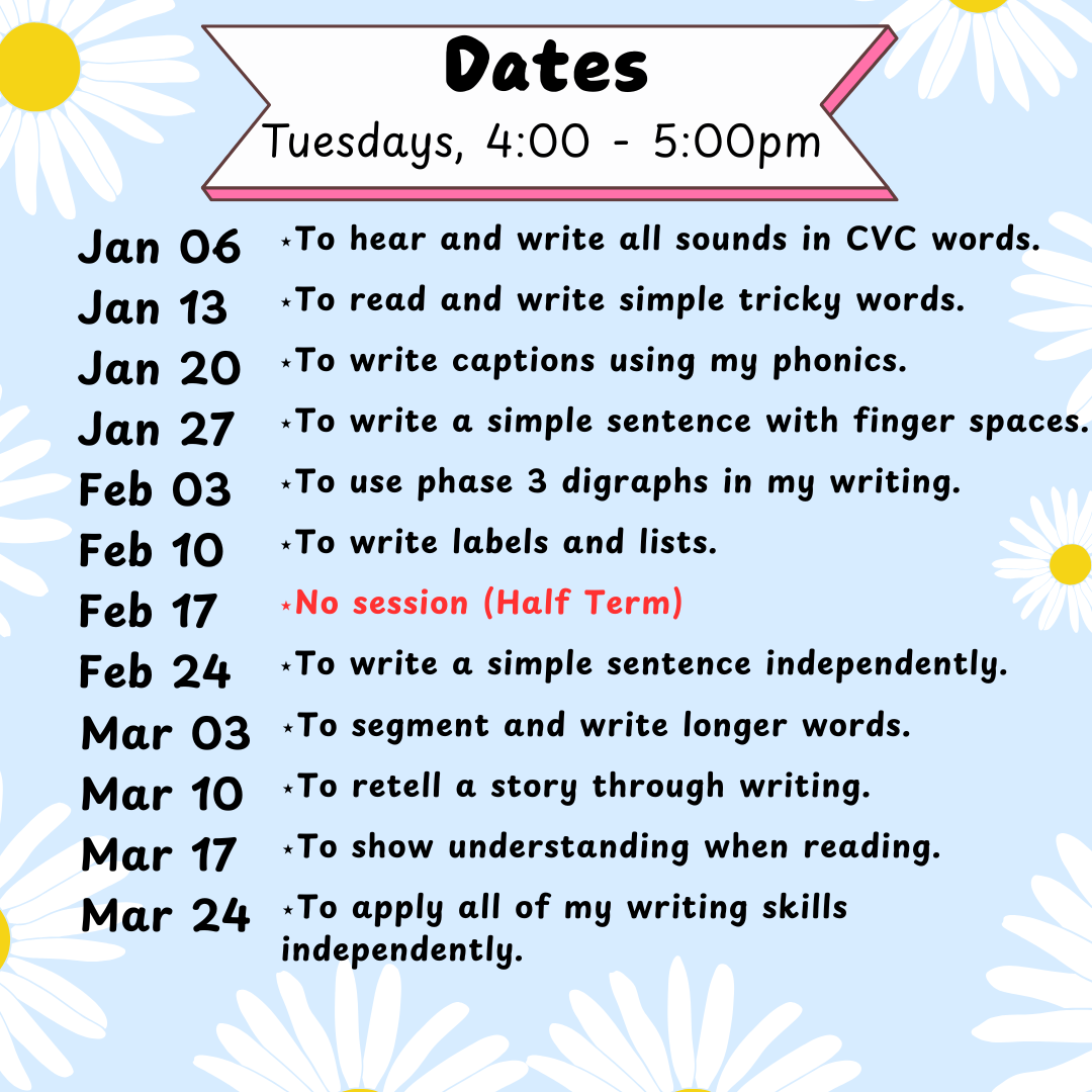 Reception Early Literacy